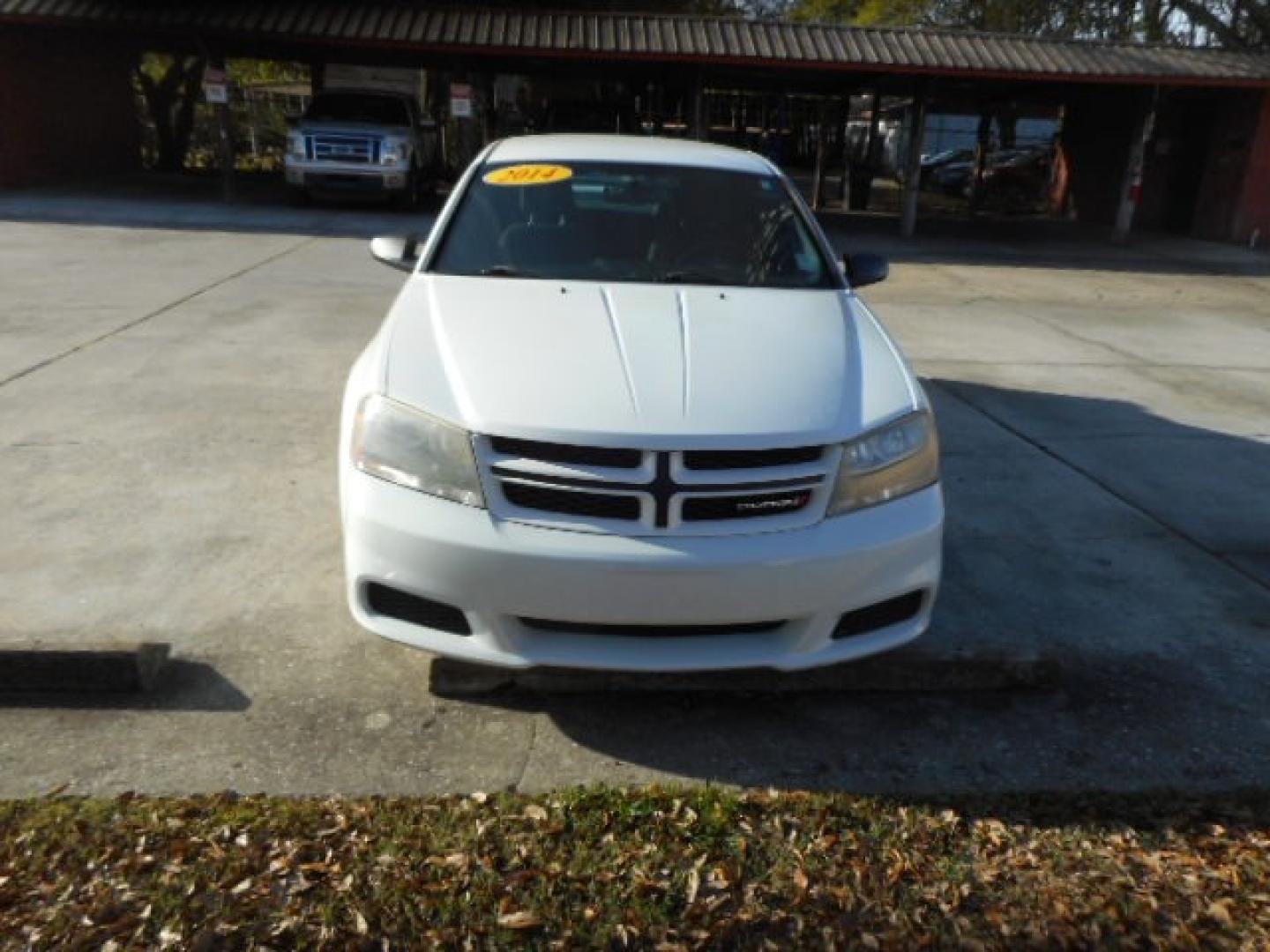 2014 WHITE DODGE AVENGER SE (1C3CDZAB5EN) , located at 10405 Abercorn Street, Savannah, GA, 31419, (912) 921-8965, 31.988262, -81.131760 - Photo#0